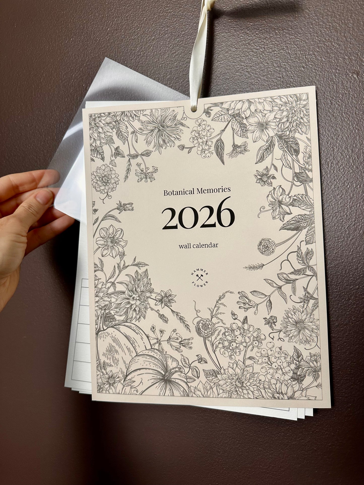 Botanical Memories – Wall Calendar DIY kit