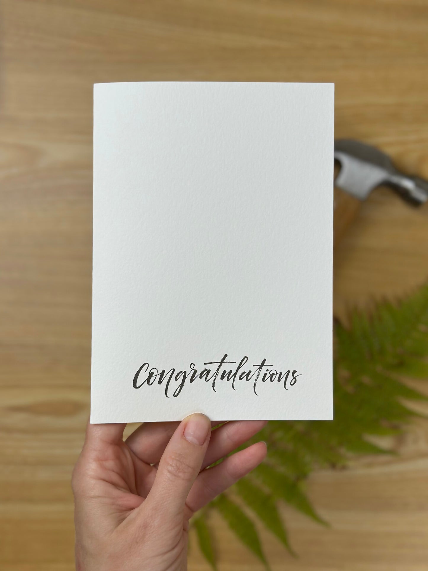 Congratulations