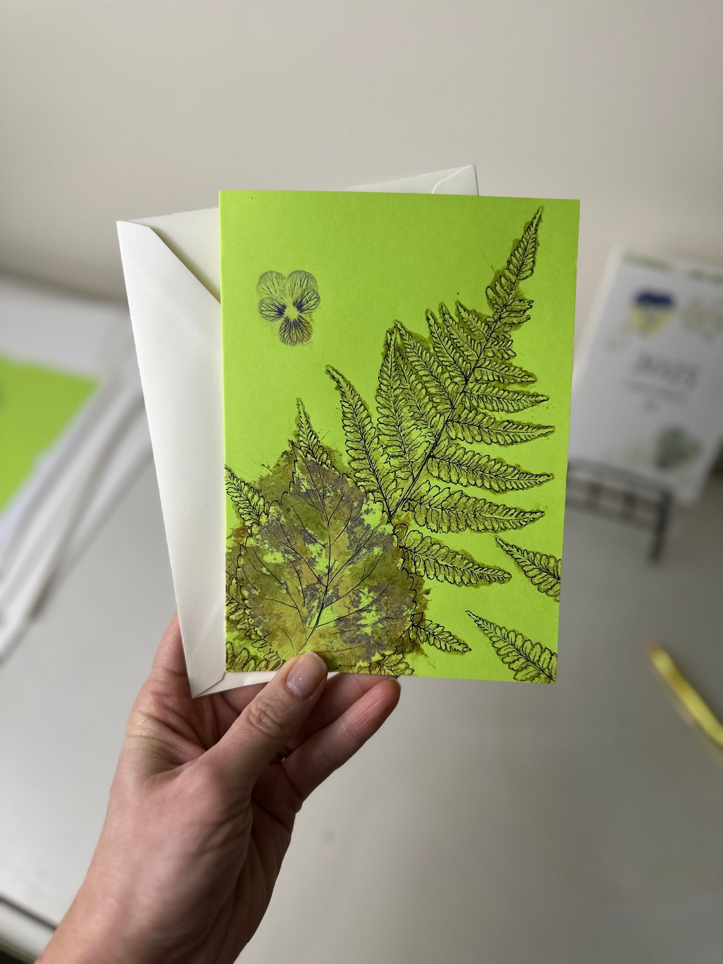 Original Botanical Greeting Card