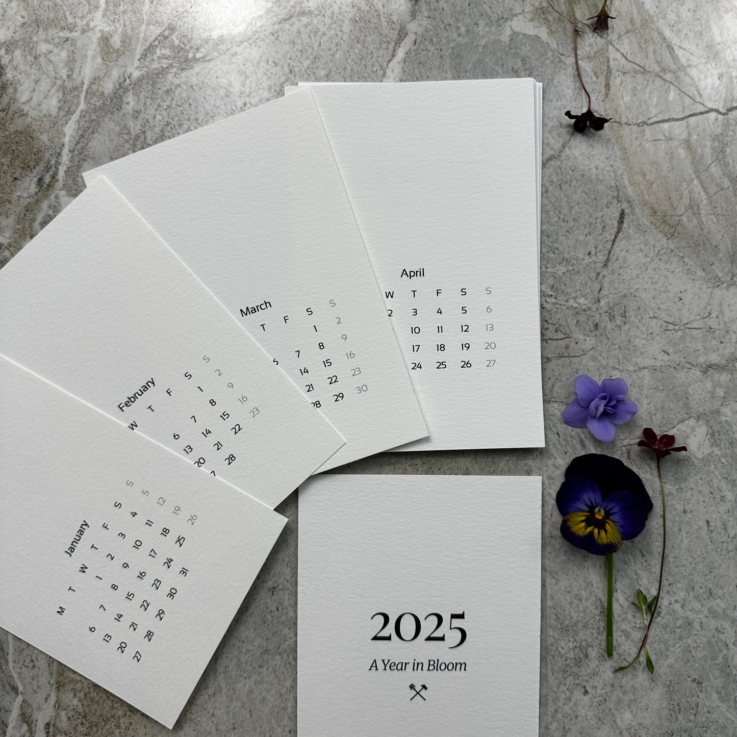 A Year in Bloom: 2025 DIY kit