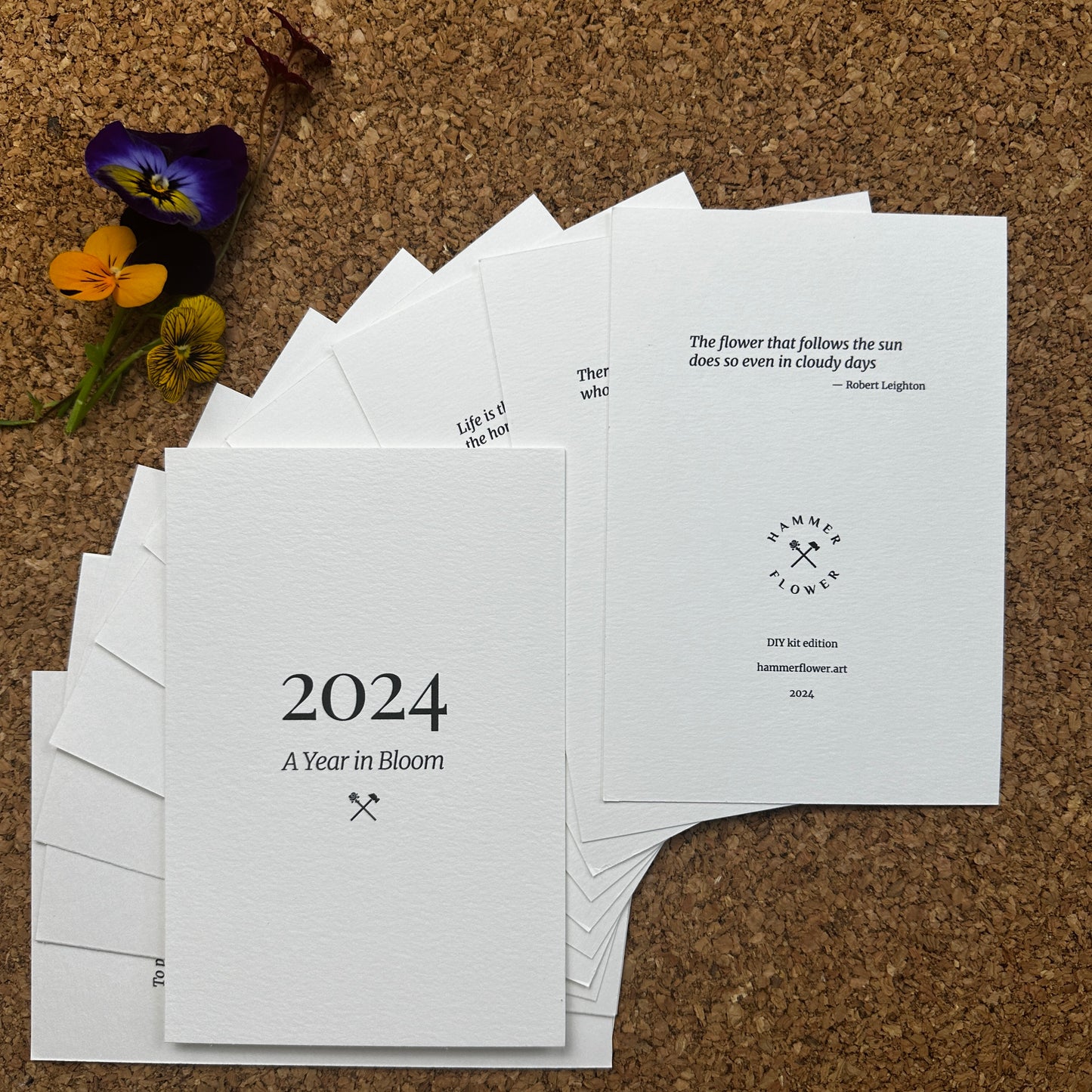 A Year in Bloom: 2024 DIY kit