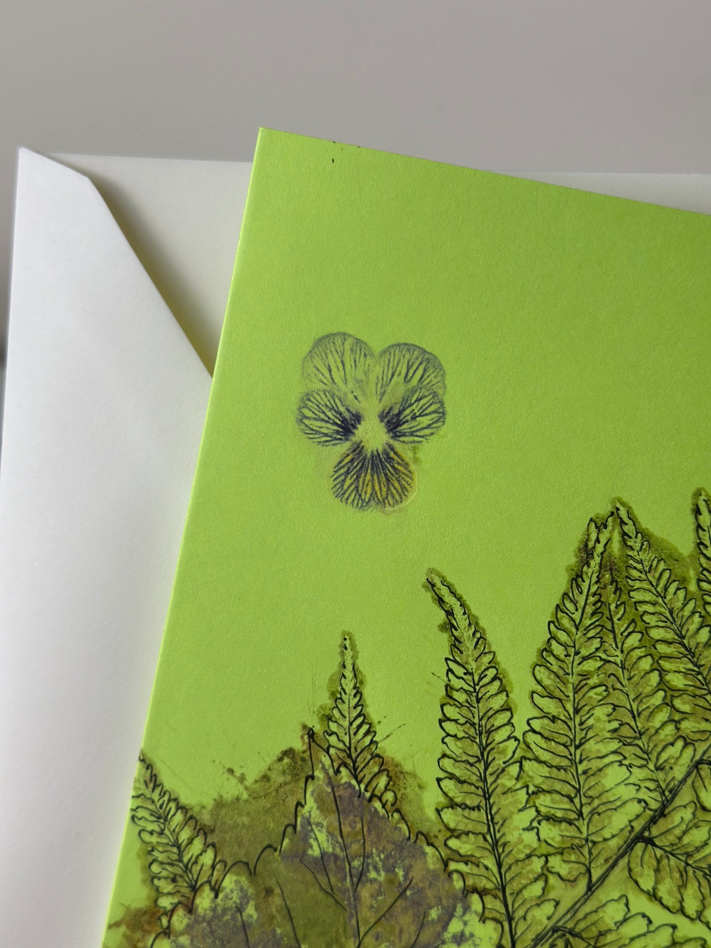 Original Botanical Greeting Card