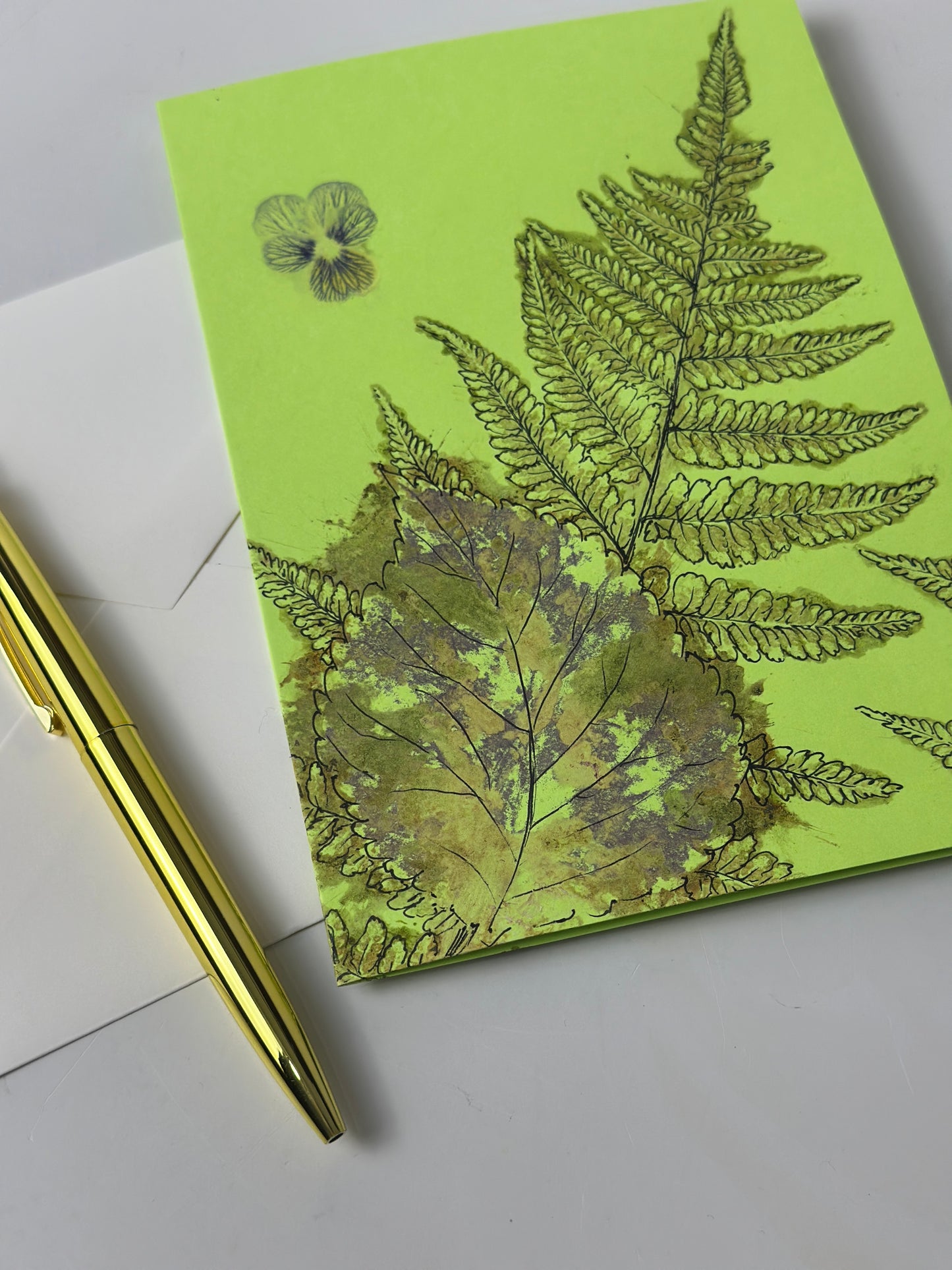 Original Botanical Greeting Card