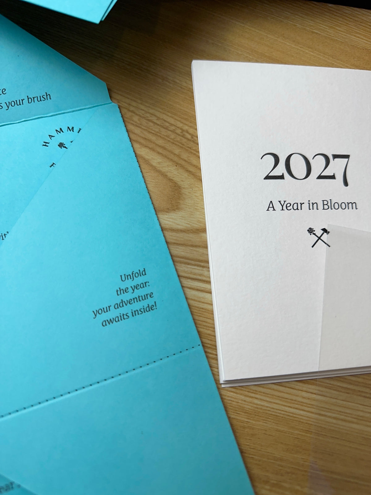 A Year in Bloom: Mini Watercolor Calendar