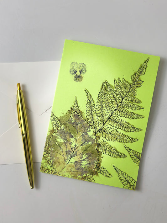 Original Botanical Greeting Card