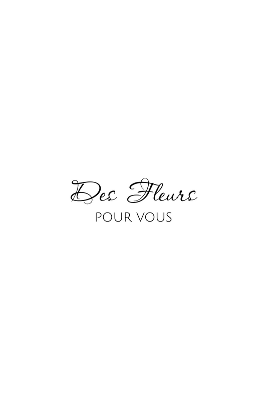 Des fleurs pour vous