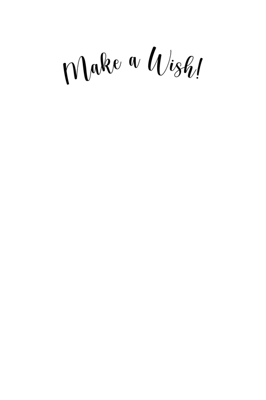 make a wish