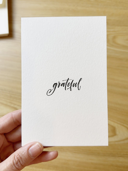 grateful finished card example