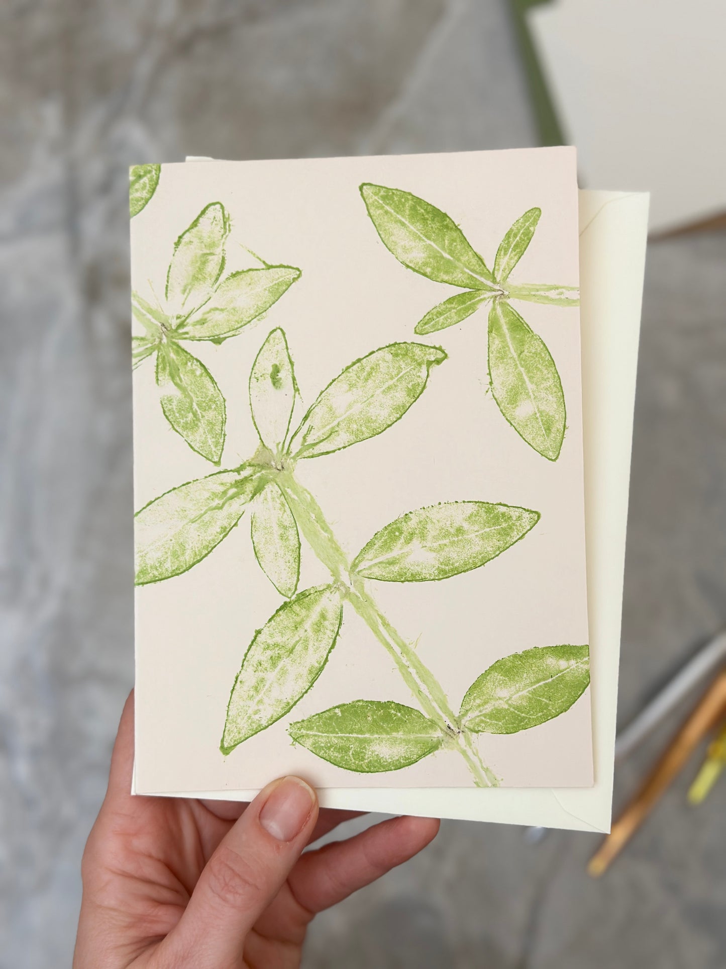 Original Botanical Greeting Card