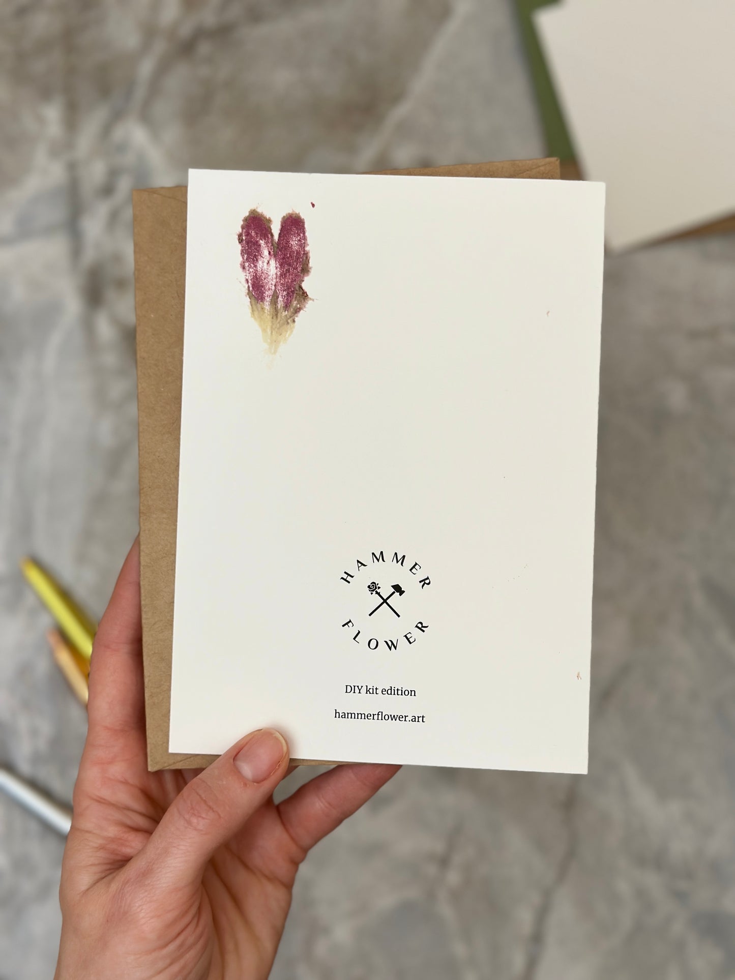 Crimson Hearts Greeting Card