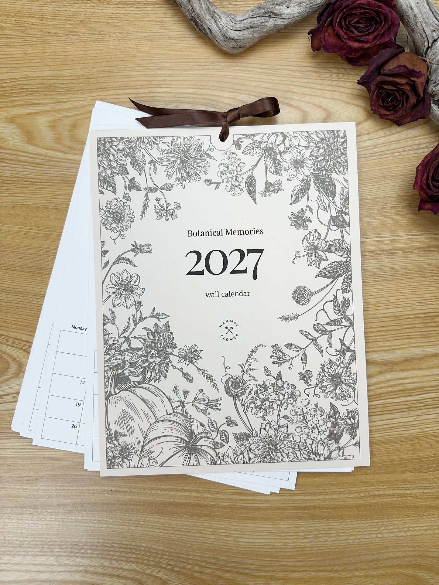 Botanical Memories – Wall Calendar DIY Kit