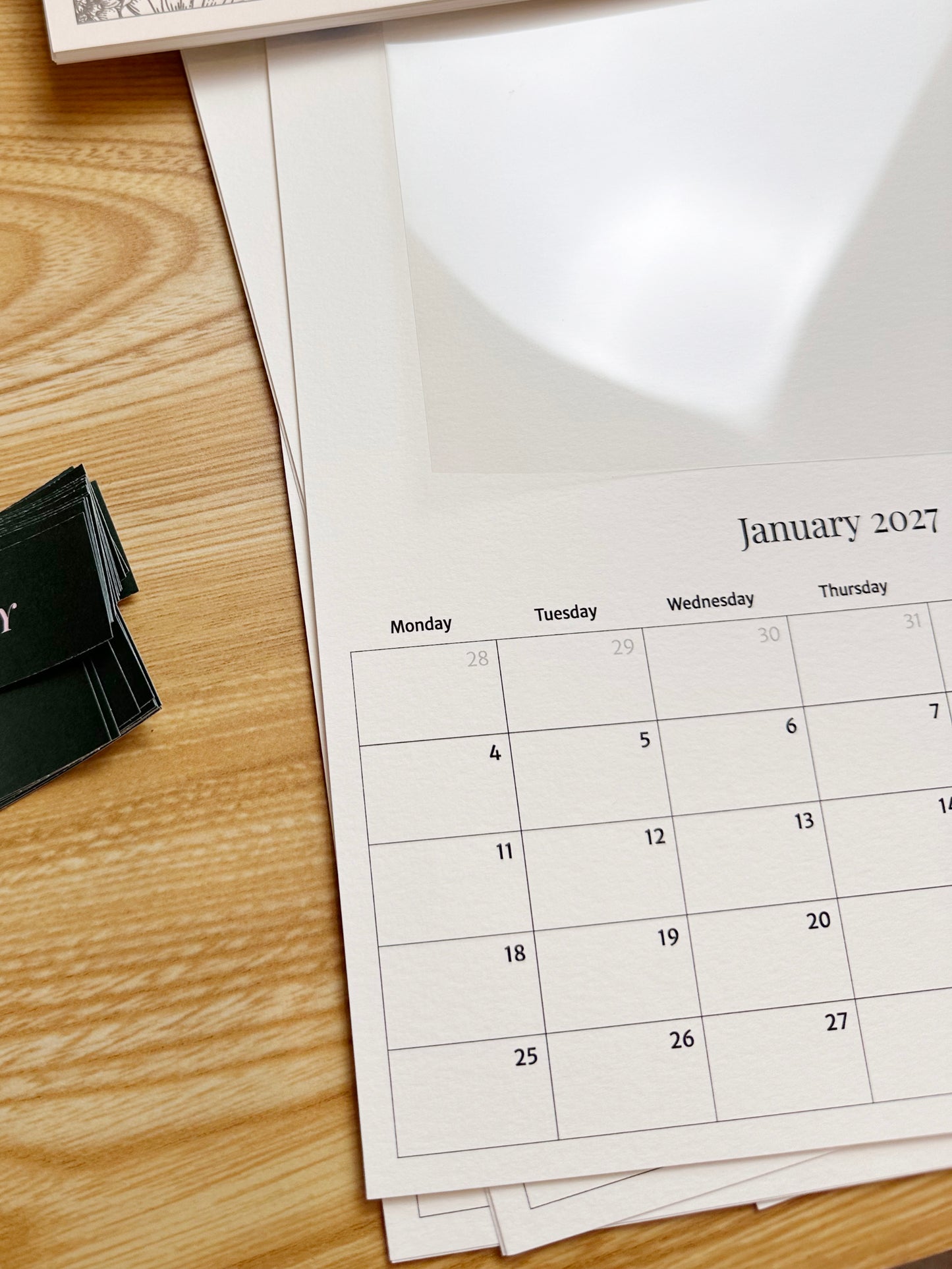 Botanical Memories – Wall Calendar DIY Kit