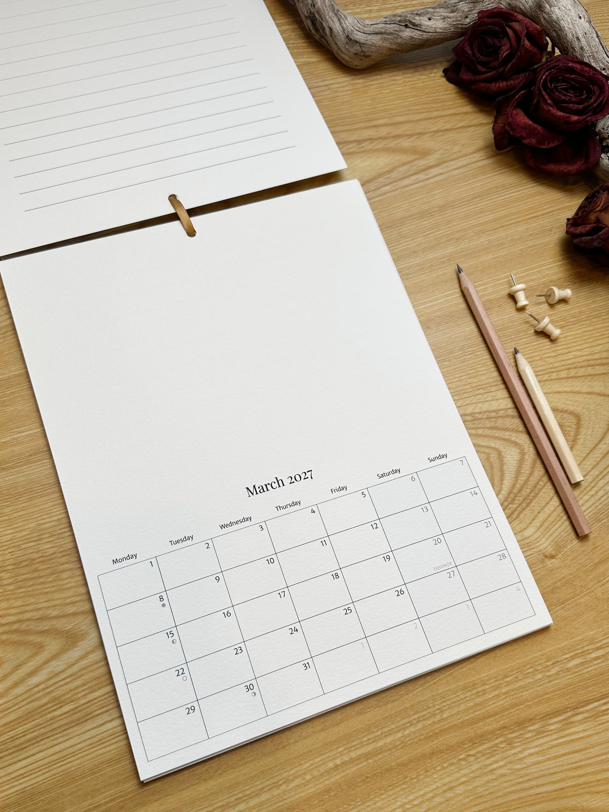 Botanical Memories – Watercolor Paper Wall Calendar