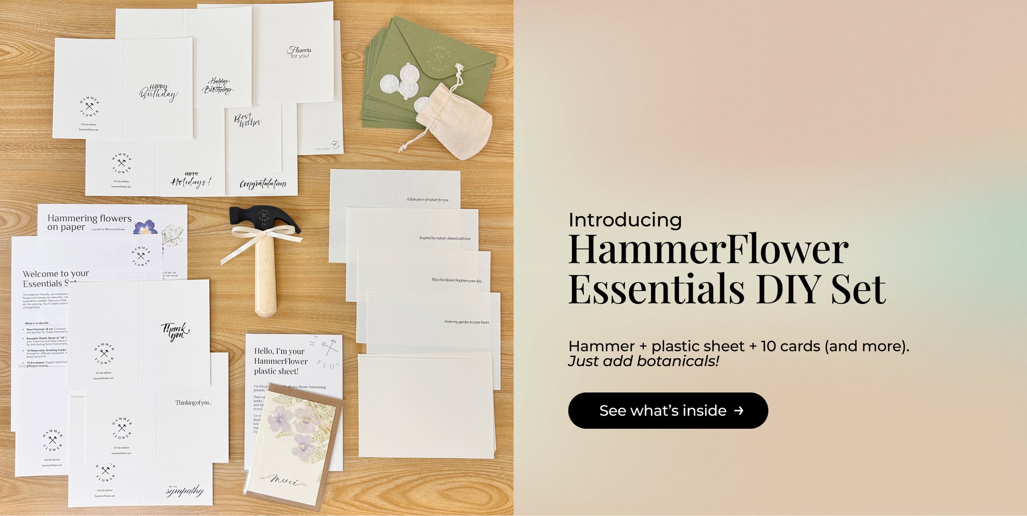 New HammerFlower Essentials DIY Set