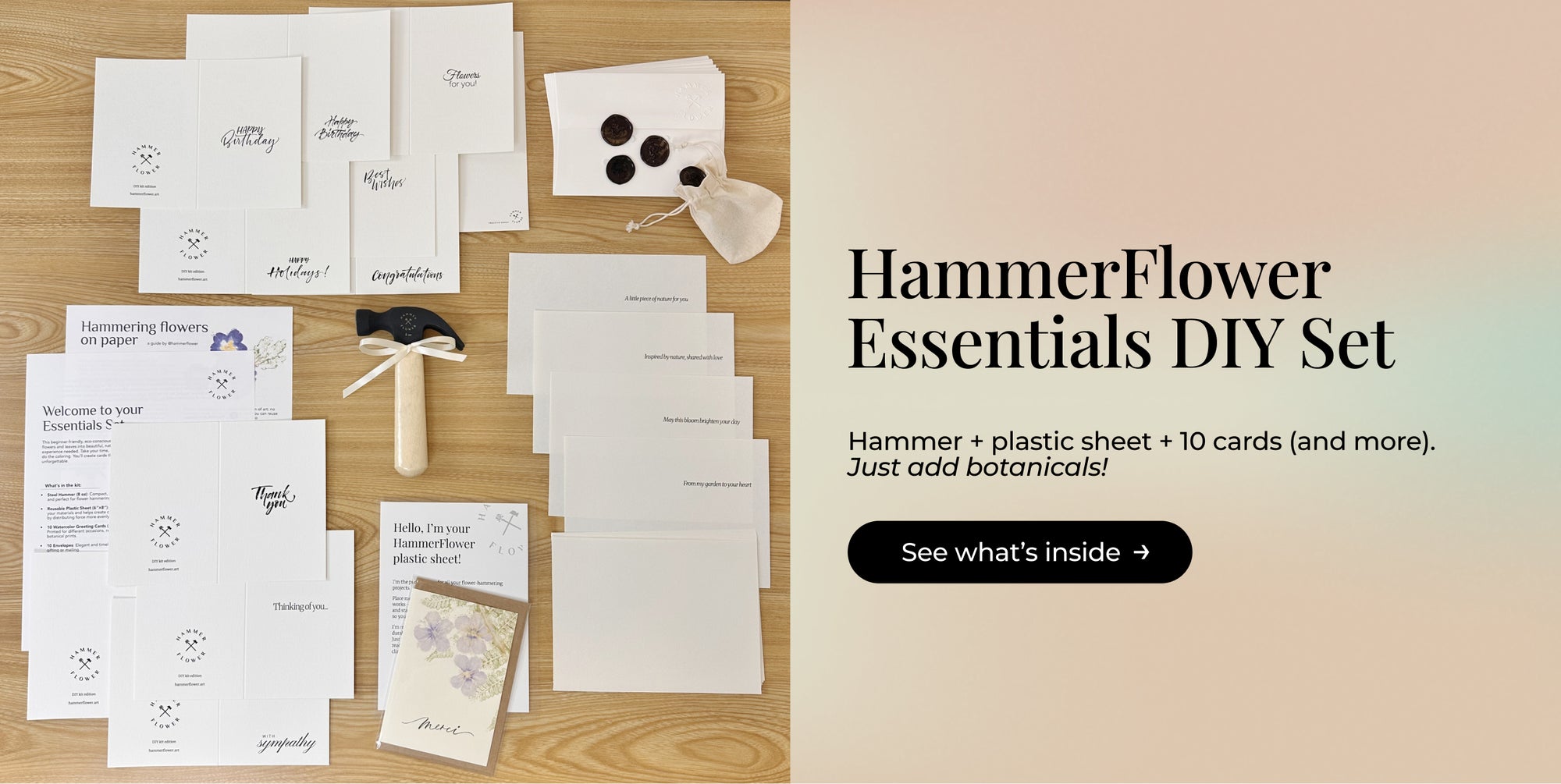 New HammerFlower Essentials DIY Set