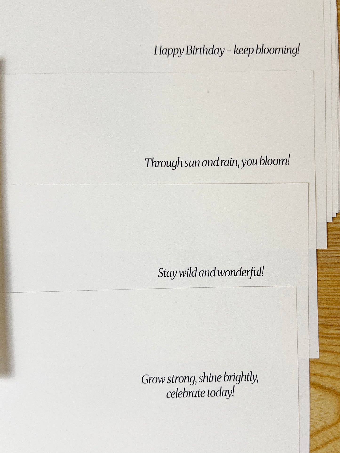Birthday Card Pack