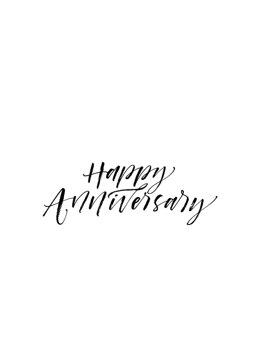 Happy Anniversary