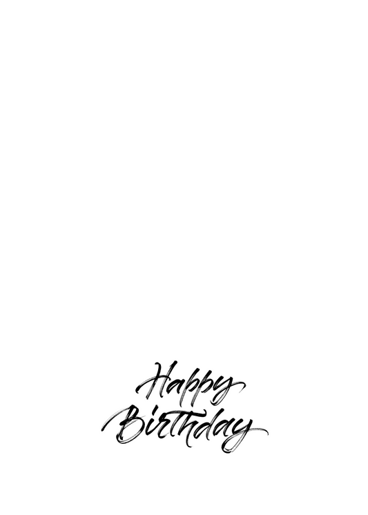 Happy Birthday (bottom)