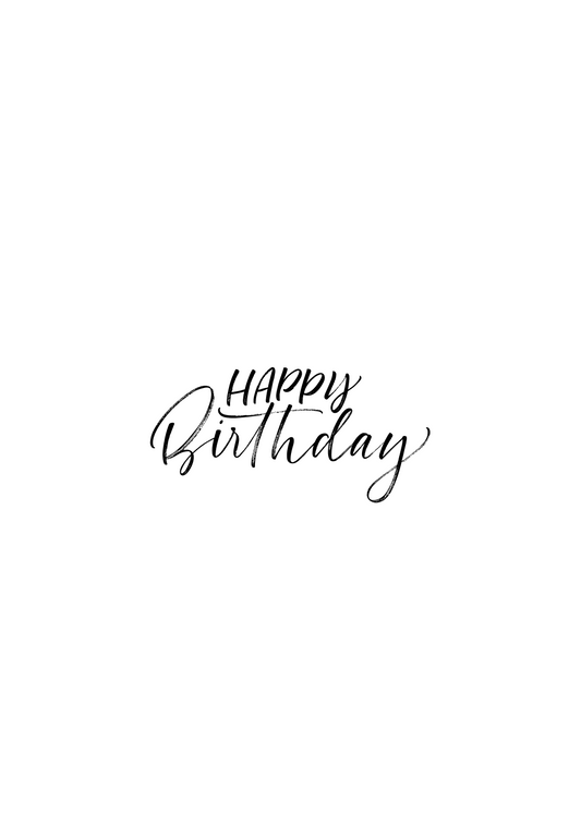 Happy Birthday