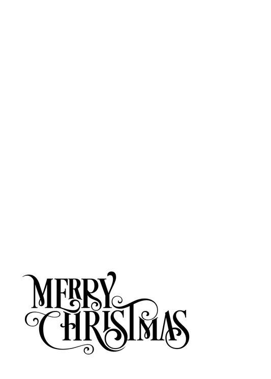 Merry Christmas (bottom left)