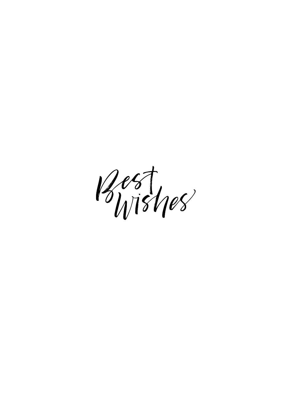 Best Wishes
