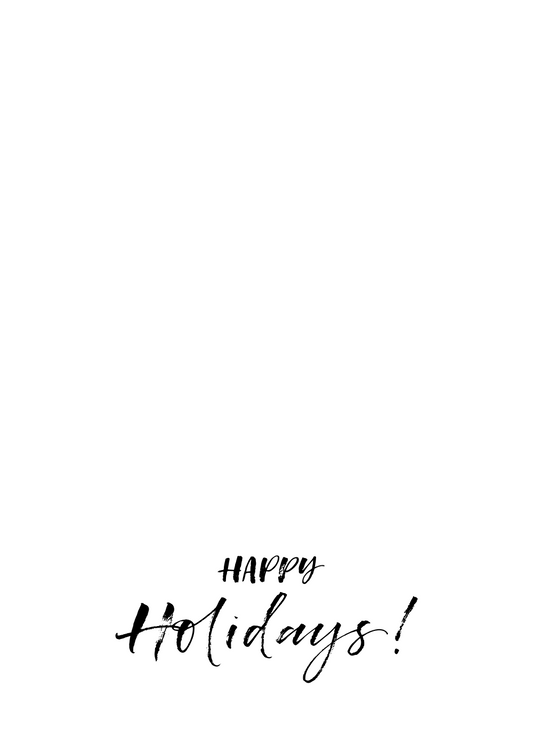 Happy Holidays!